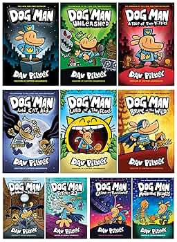 New Dog Man Books Collection (10 Books): Dog Man 1 Dog Man